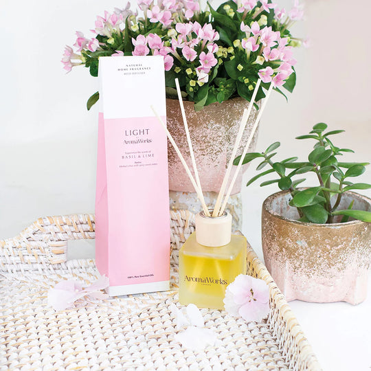 Light Range Basil & Lime Reed Diffuser 100ml