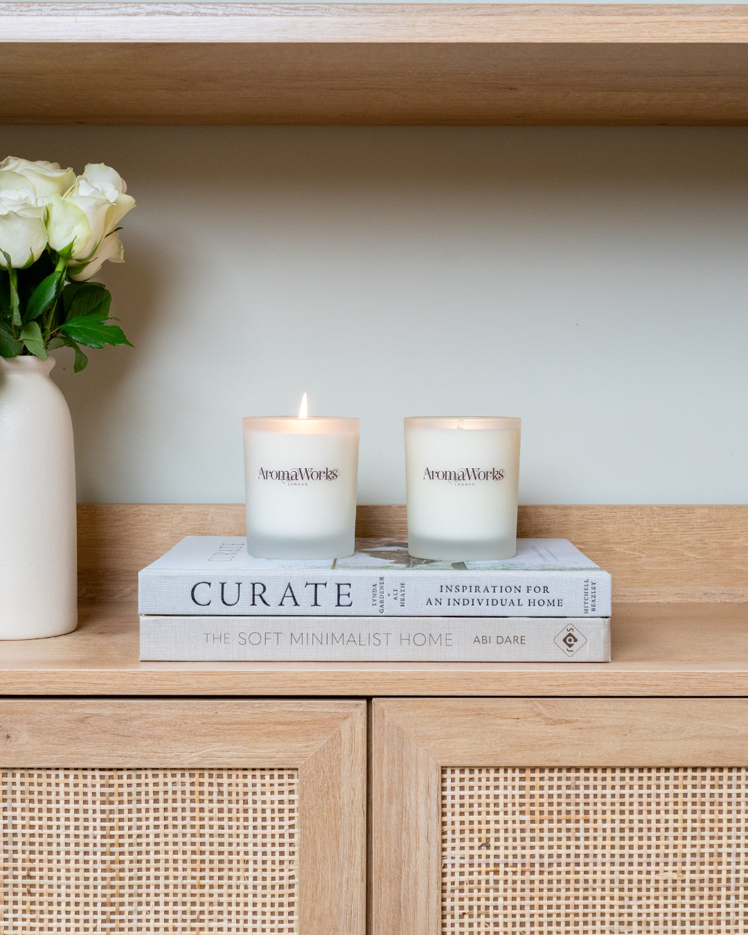 Light Range Lemongrass & Bergamot 30cl Candle + Soulful 30cl Candle