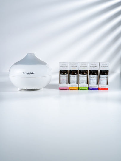 Electric Diffuser & Essential Oil Bundle