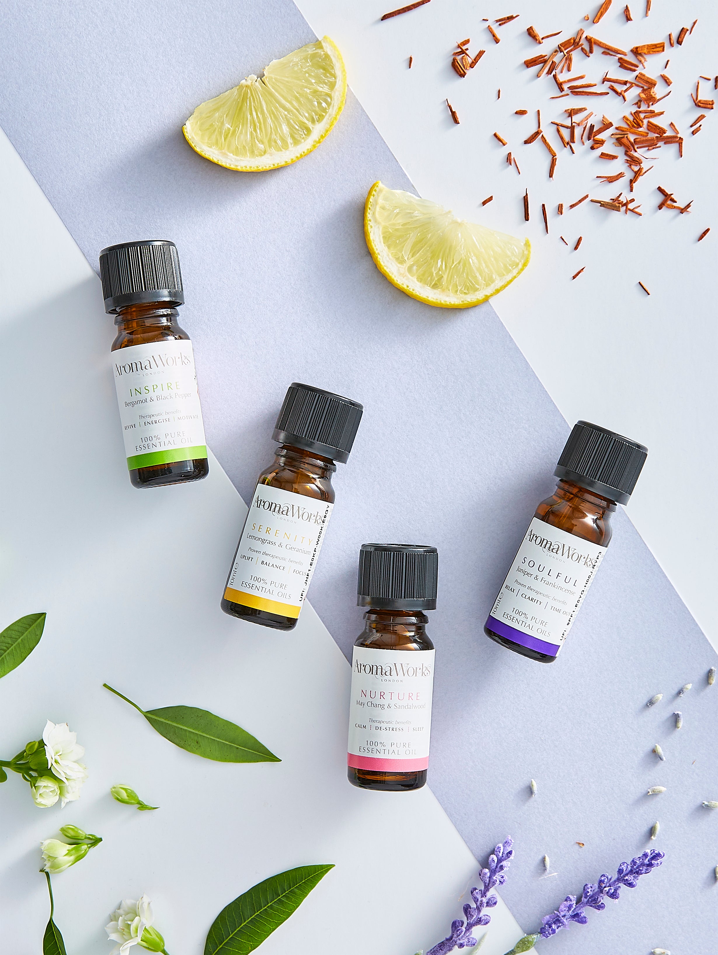 Light Range Lemongrass & Bergamot, Electric Diffuser & Signature Set