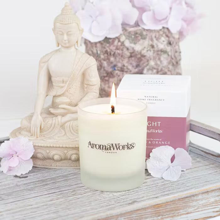 Light Range Amyris & Orange Candle 30cl Medium