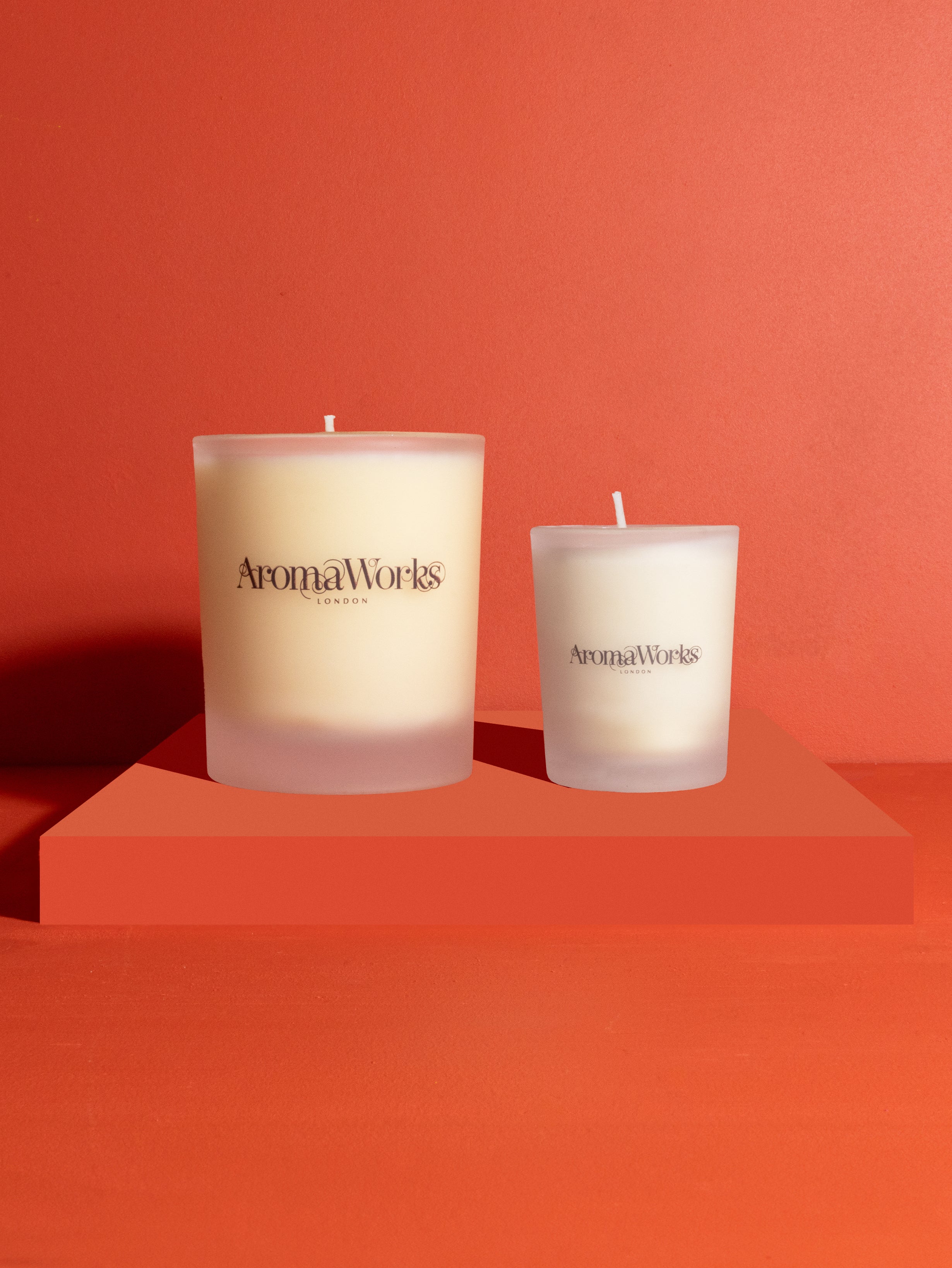 Light Range Lemongrass & Bergamot 30cl Candle + Harmony 10cl Candle