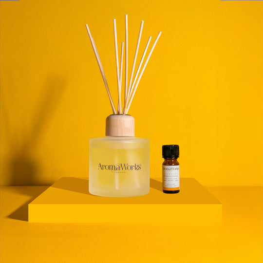 Light Range Lemongrass & Bergamot Diffuser + Serenity Essential Oil