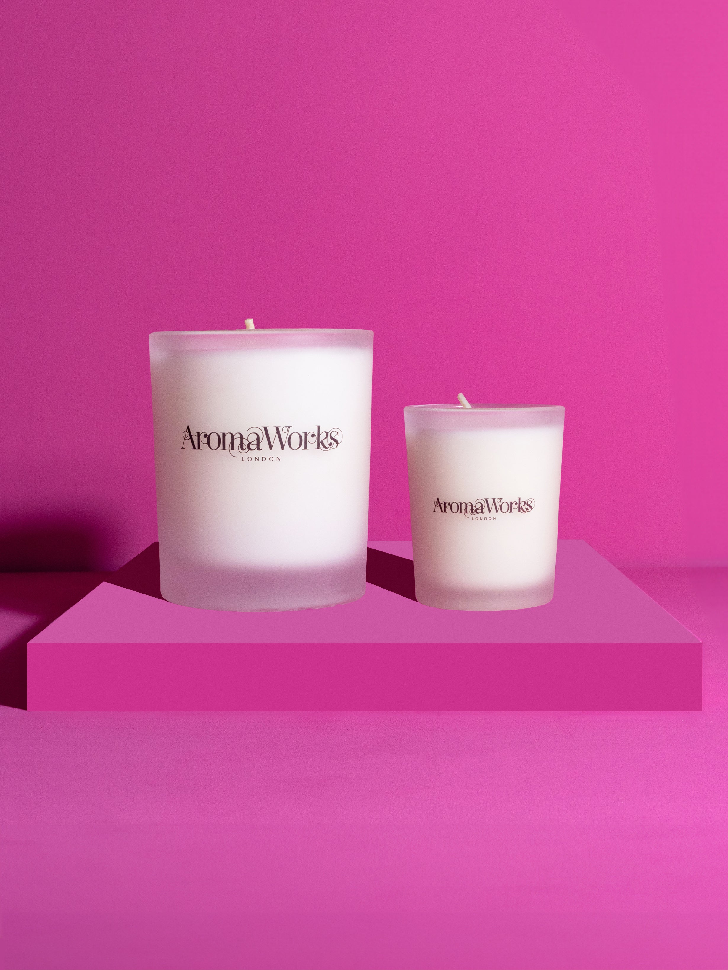 Light Range Lemongrass & Bergamot 30cl Candle + Nurture 10cl Candle