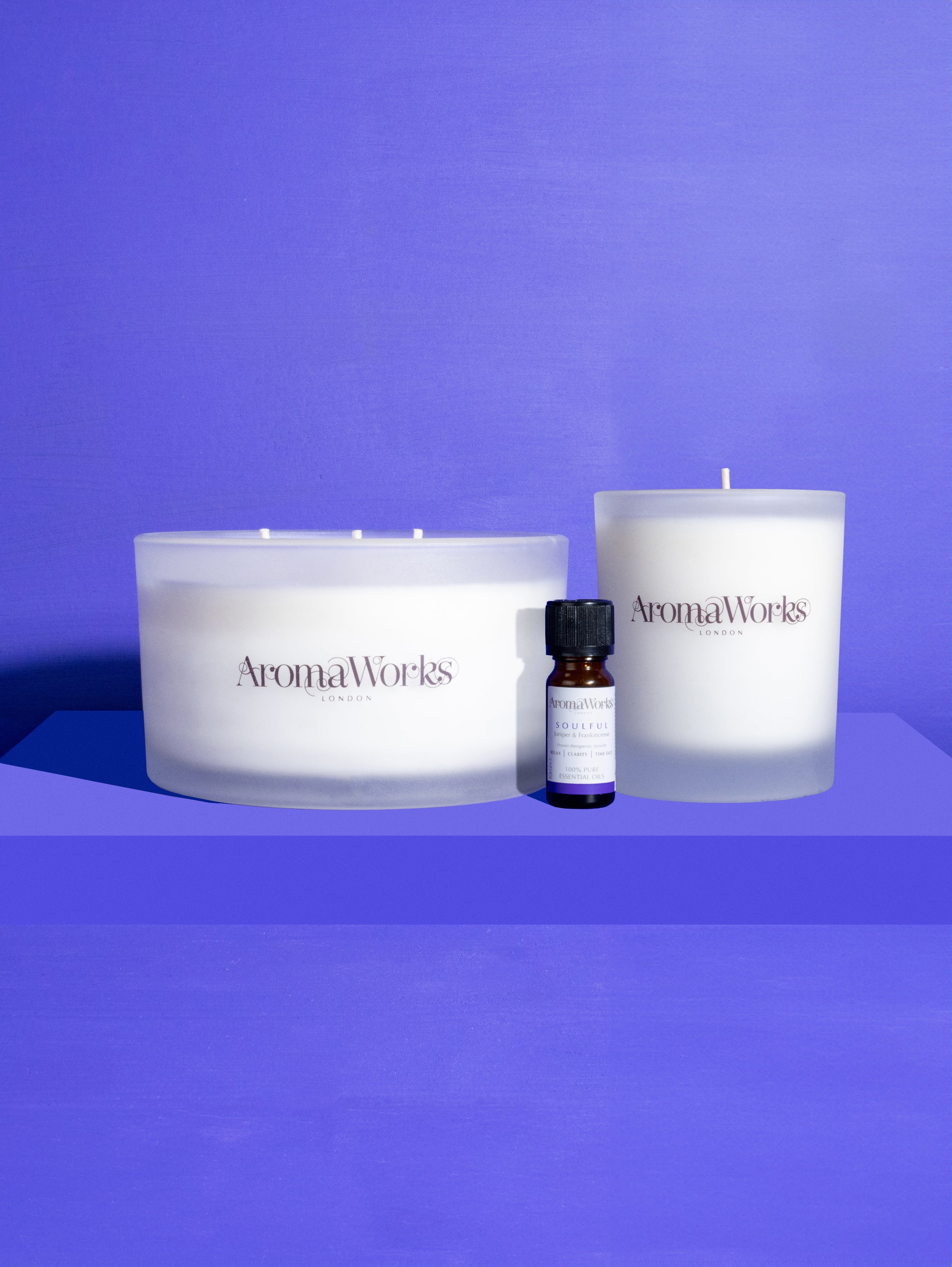 Light Range Lemongrass & Bergamot 30cl Candle + Soulful Bundle