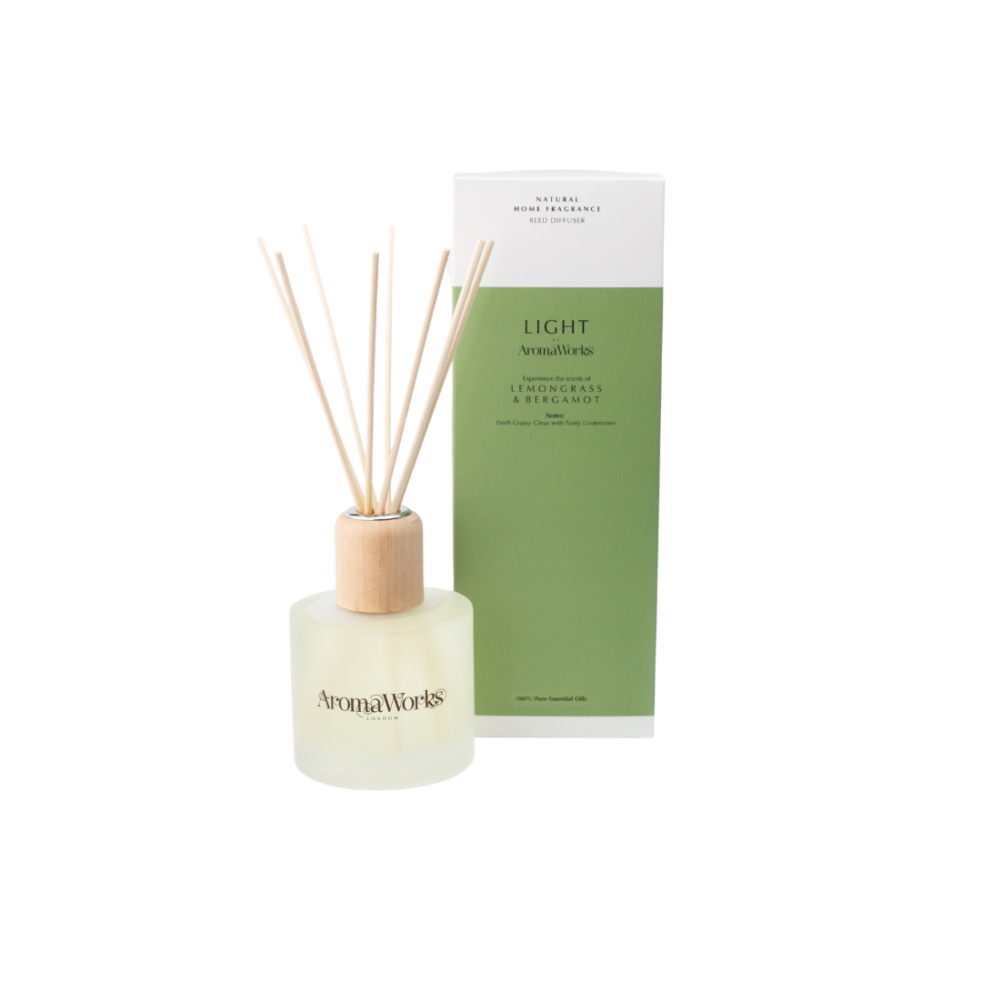 Light Range - Lemongrass & Bergamot Reed Diffuser 200ml