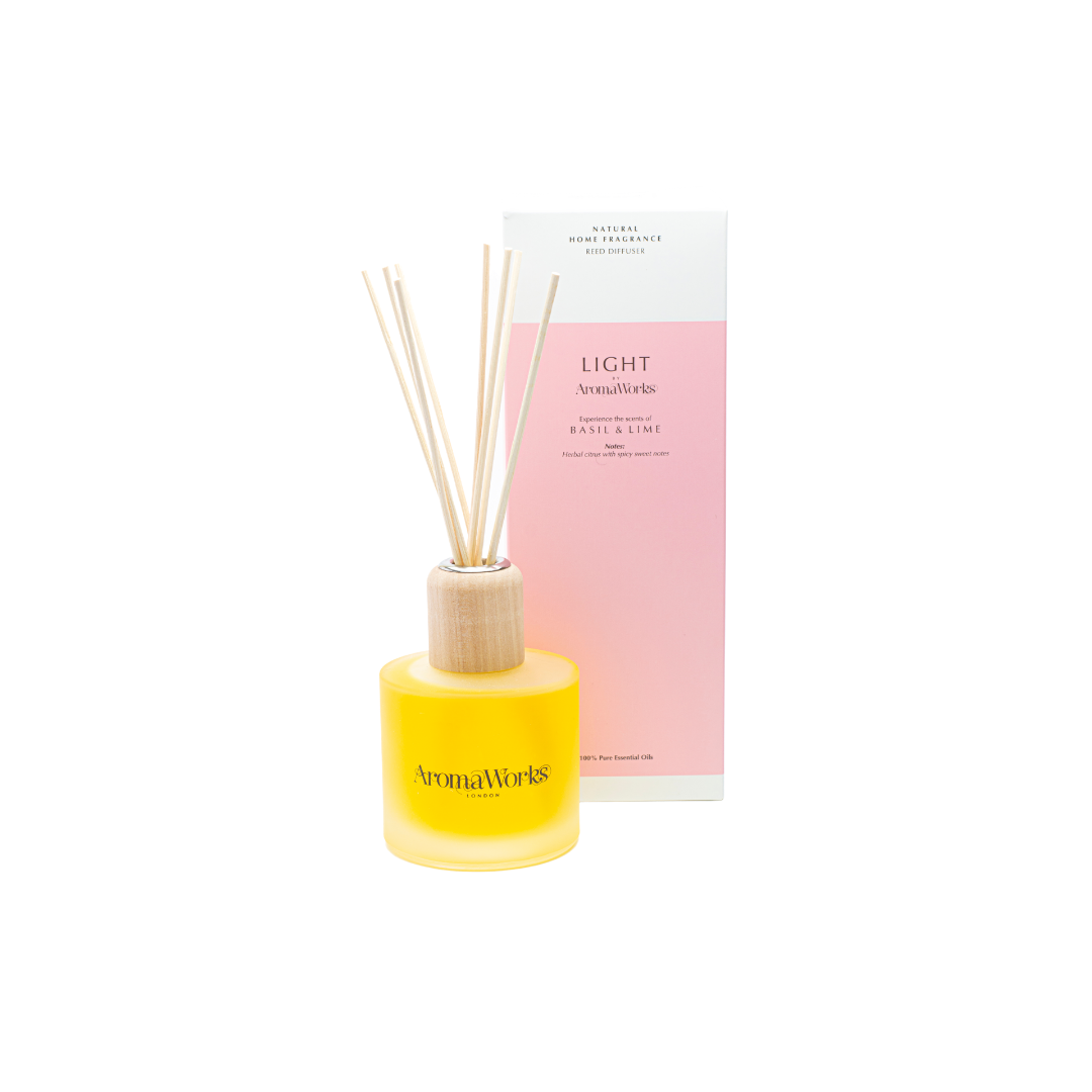 Light Range - Basil and Lime Reed Diffuser 200ml
