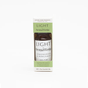 Light Range Lemongrass & Bergamot Essential Oil 10ml