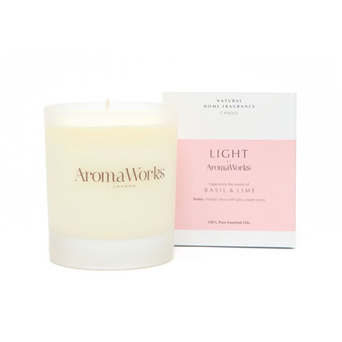 Light Range Basil & Lime Candle 30cl Medium