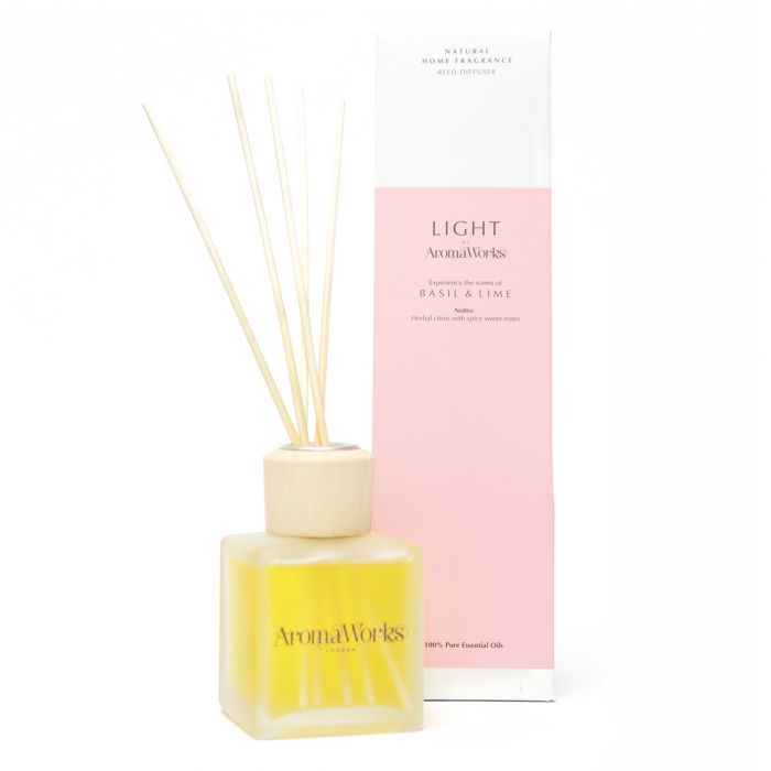 Light Range Basil & Lime Reed Diffuser 100ml