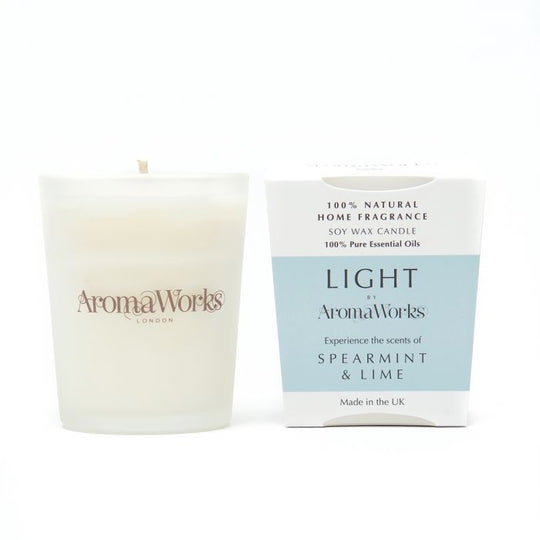 Light Range Spearmint & Lime Candle 10cl Small